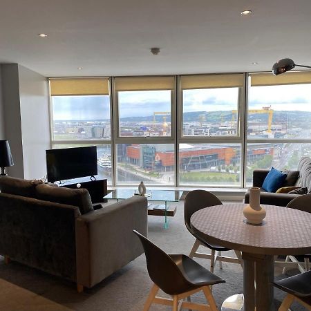 Titanic And Sea View Belfast 2 Bedroom Apartment City Centre المظهر الخارجي الصورة