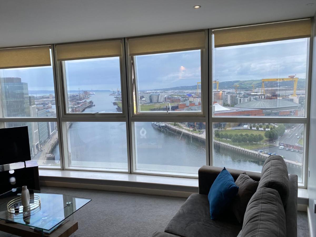 Titanic And Sea View Belfast 2 Bedroom Apartment City Centre المظهر الخارجي الصورة