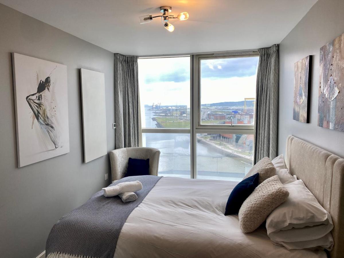 Titanic And Sea View Belfast 2 Bedroom Apartment City Centre المظهر الخارجي الصورة